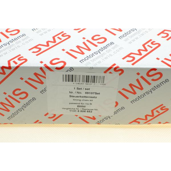 59107Set AIC Комплект ланцюга ГРМ BMW 3 (E90/E91/E92/F30) 5 (E61/F11) X1 (E84) X3 (E83/F25) 2.0D 06-19 B37/N47/N57