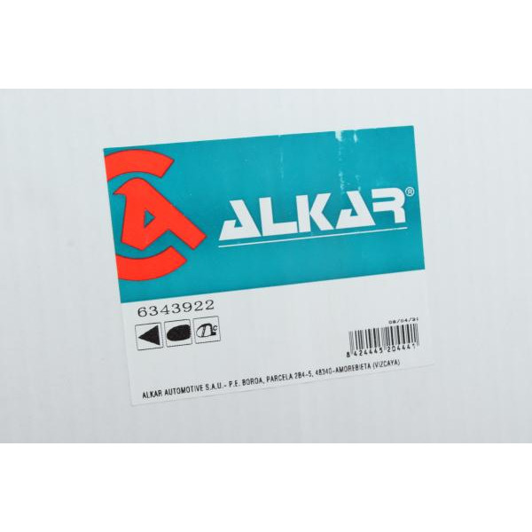 6343922 ALKAR Кришка дзеркала (L) Citroen Jumper/Fiat Ducato/Peugeot Boxer 06-