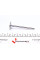 PREN001S0D AMP Клапан (впуск) Renault Megane 1.4i/1.6i 96-03/Logan 1.4/1.6 04- (37.5x7x107.8) (вальцювання)
