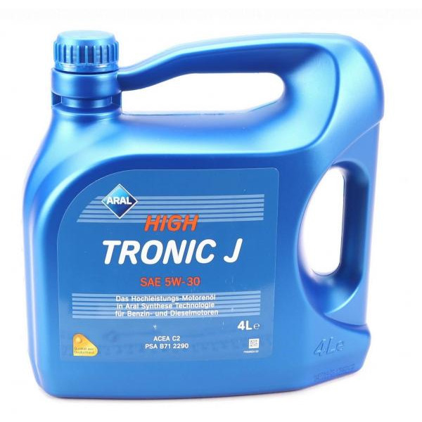AR1555F7 ARAL Олія 5W30 High Tronic J (4L) (Fiat 9.55535-S1/PSA B71 2290) (20194)