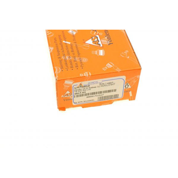 17CT0610 ASMETAL Наконечник рульової тяги (L) Citroen C3/DS 09-