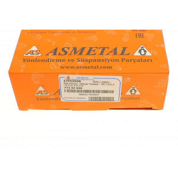 17FI3506 ASMETAL Наконечник рульової тяги (R) Citroen Nemo 08-