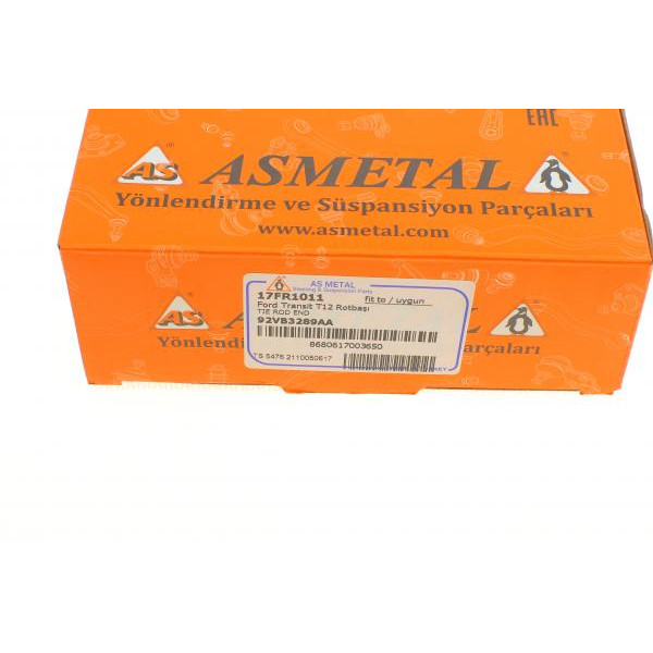 17FR1011 ASMETAL Наконечник рульової тяги Ford Transit 92-00