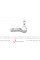 17FR3520 ASMETAL Наконечник рульової тяги (R) Ford Transit Courier 1.0/1.5/1.6TDCi 14-/Fiesta VI 09-