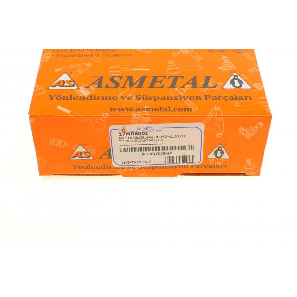 17MR6001 ASMETAL Наконечник рульової тяги (L) (M24x1.5LHT) (L=97mm)
