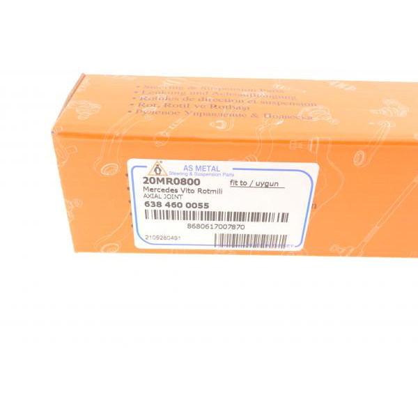 20MR0800 ASMETAL Тяга рульова MB Vito (W638) 96-