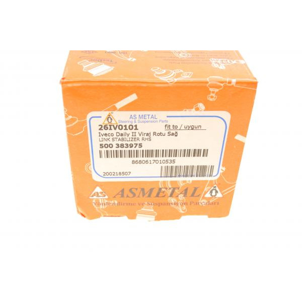 26IV0101 ASMETAL Тяга стабілізатора (переднього) (R) Iveco E3