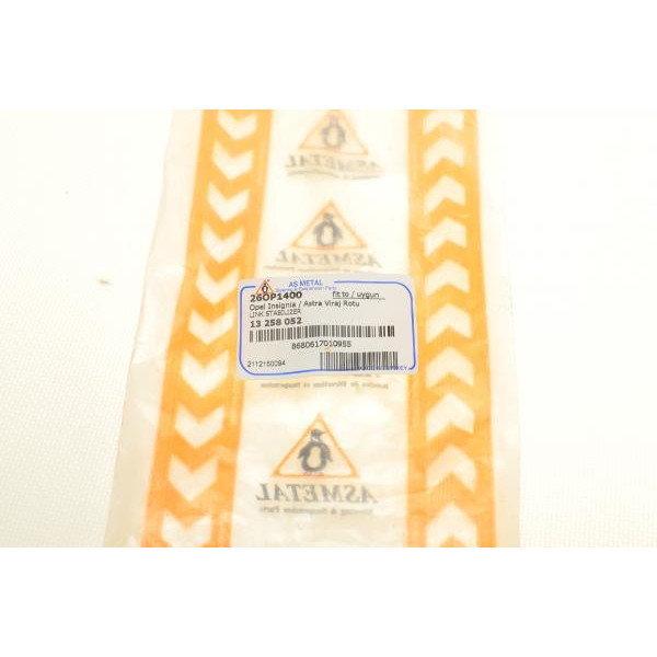 26OP1400 ASMETAL Потяг стабілізатора (переднього) Opel Astra J 09-/Insignia A 08-/Zafira C 11- (L=303mm) метал.