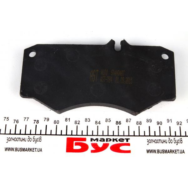 AST784 AUTO STANDART Колодки гальмівні (передні) MB 207-410D