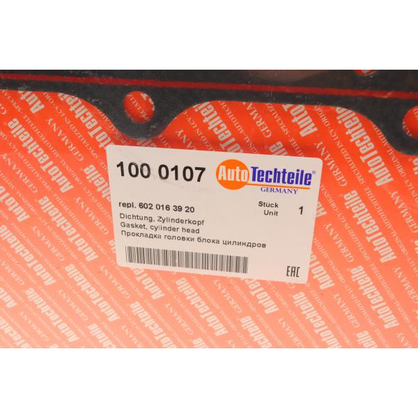 1000107 AUTOTECHTEILE Прокладка ГБЦ MB 210/310/410D OM602 2.9D (1.74mm)