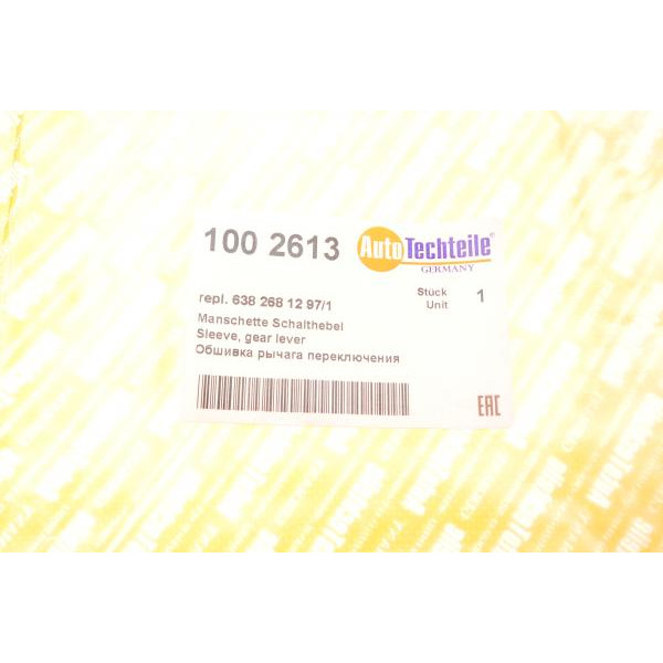 1002613 AUTOTECHTEILE Чохол важеля КПП MB Vito (W638) (2613)