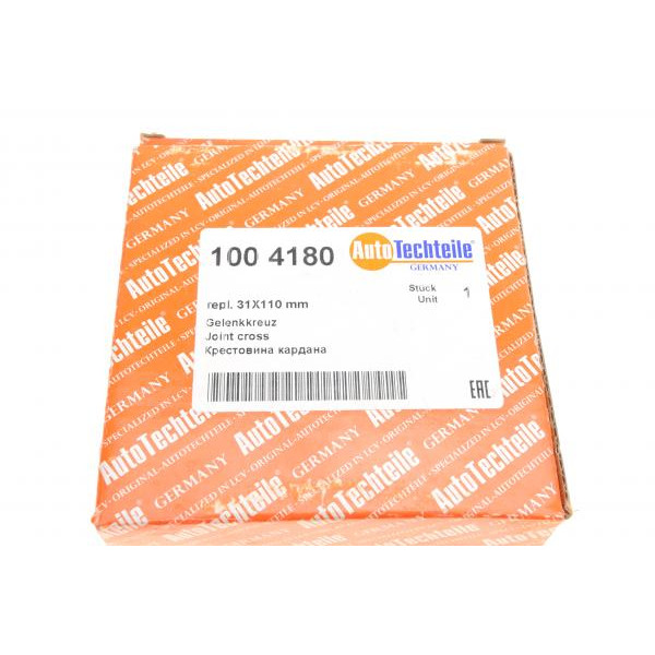 1004180 AUTOTECHTEILE Хрестовина кардана MB Vario (31x110) (4180)