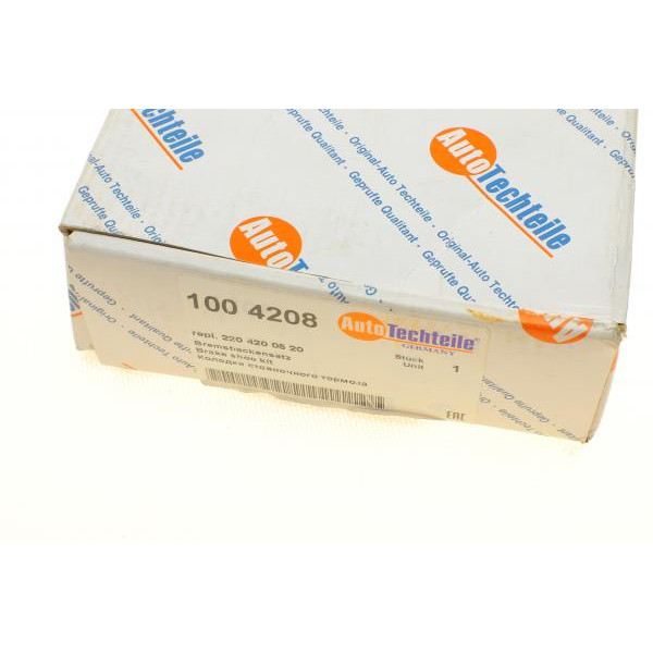 1004208 AUTOTECHTEILE Колодки ручника MB S-class (W220)/CL-class (C215) 98- (180x25)