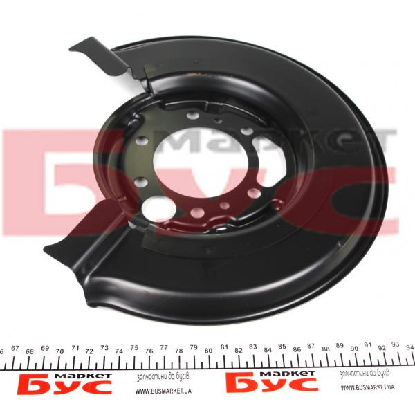 1004230 AUTOTECHTEILE Захист колодок ручника MB Sprinter/VW LT 96-06 (L) (однокатк.) (4230)