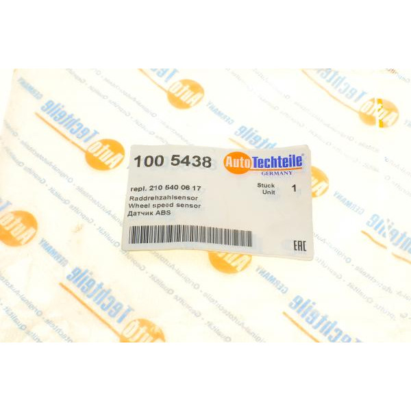 1005438 AUTOTECHTEILE Датчик ABS (задній) MB E-class (W210) 95-03 (L)
