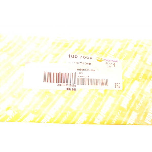 1007505 AUTOTECHTEILE Замок капота (нижній) MB Sprinter/MB 609-814D/Vario/VW LT 96-06 (7505)