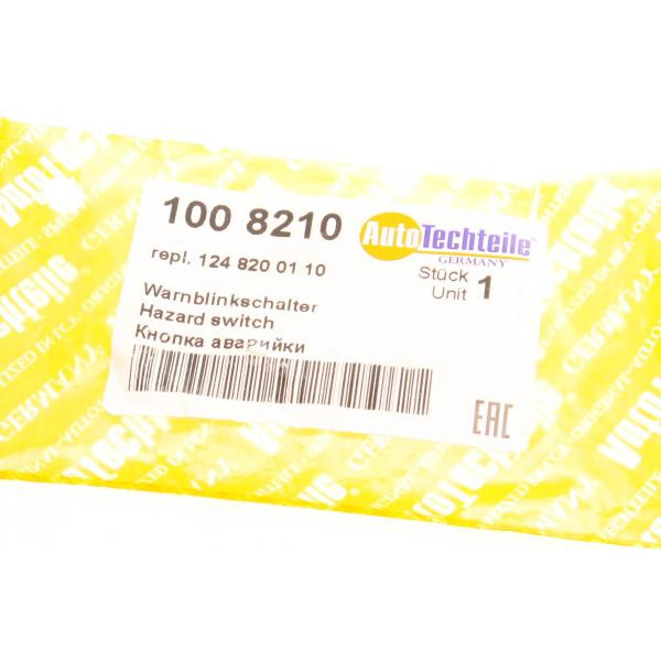 1008210 AUTOTECHTEILE Кнопка аварійки MB 190 (W201)/C-class (W124) 82-00