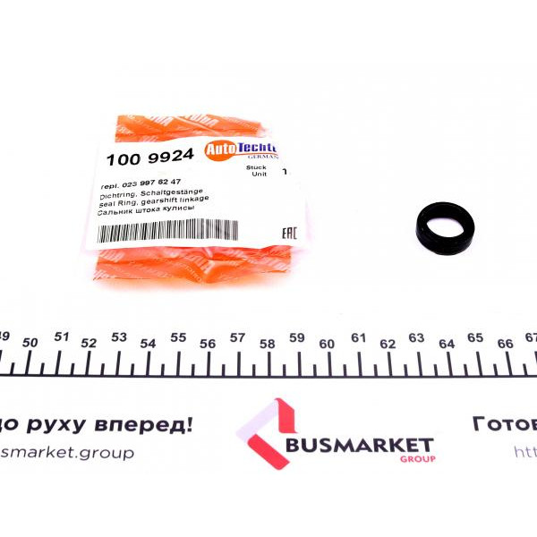 1009924 AUTOTECHTEILE Сальник штока куліс КПП MB Sprinter/VW Crafter 06- (15x21x7.5)