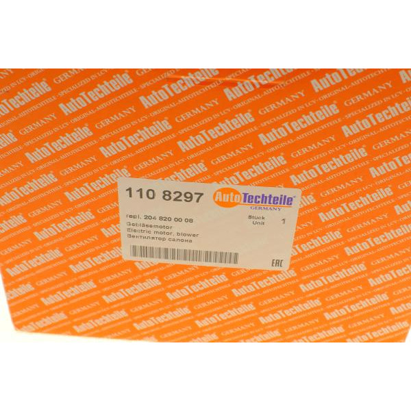 1108297 AUTOTECHTEILE Моторчик пічки MB C-class (W204/A207/C207)/E-class (W212) 07-