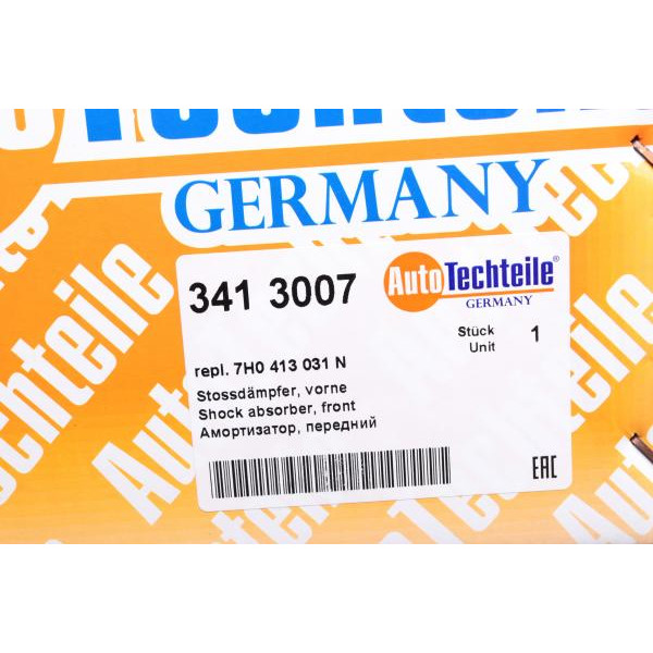 3413007 AUTOTECHTEILE Амортизатор (передній) VW T5 03-