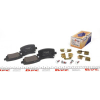 3698001 AUTOTECHTEILE Колодки гальмівні (задні) VW Caddy 03- (6980.01)