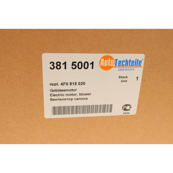 3815001 AUTOTECHTEILE Моторчик пічки Audi A6 04-11