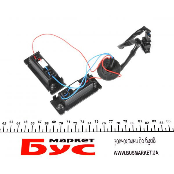 3827004 AUTOTECHTEILE Корпус ліхтаря підсвічування номерного знака VW Caddy/T5/T6 03- (8270.04)