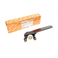 3843007 AUTOTECHTEILE Ролик дверей (боковий/нижній) VW Caddy 03- (L) (з кронштейном) (8430.07)