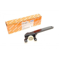 3843007 AUTOTECHTEILE Ролик дверей (боковий/нижній) VW Caddy 03- (L) (з кронштейном) (8430.07)