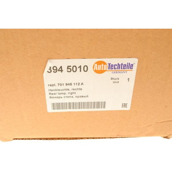 3945010 AUTOTECHTEILE Ліхтар задній VW T4 97-02 (R) (9450.10)