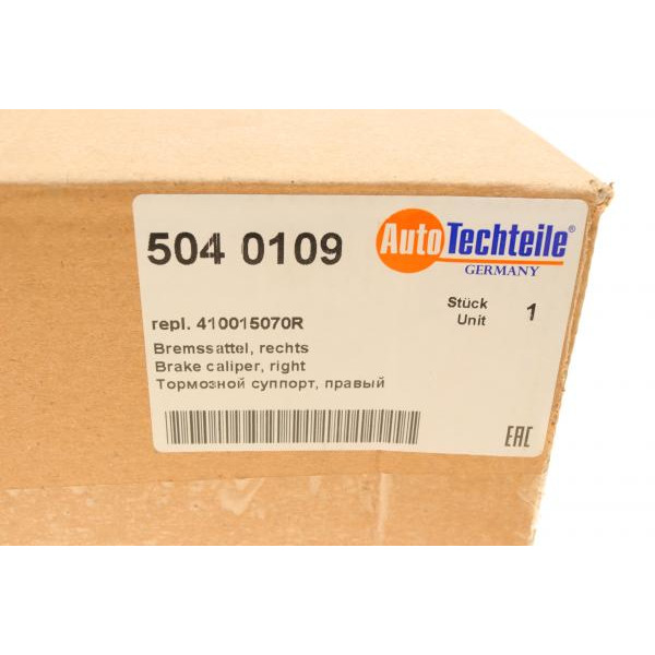 5040109 AUTOTECHTEILE Супорт гальмівний (передній) (R) Renault Master III/Opel Movano B 10- (d=48mm)