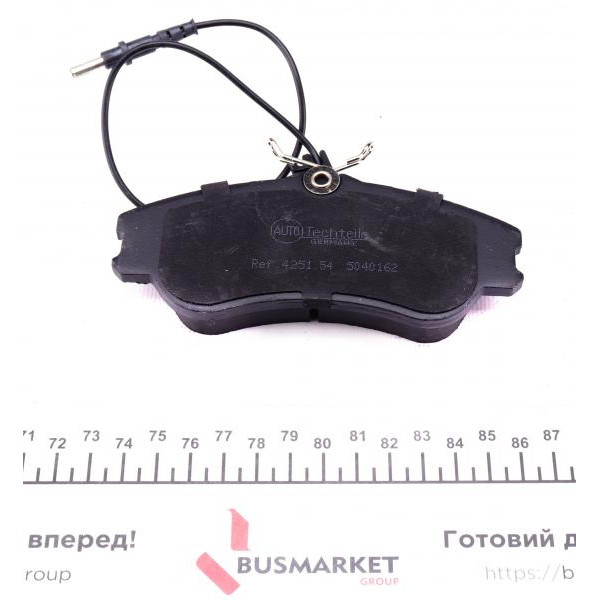 5040162 AUTOTECHTEILE Колодки гальмівні (передні) Citroen Berlingo/Peugeot Partner 96- (Lucas)