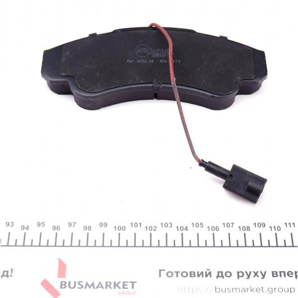 5040173 AUTOTECHTEILE Колодки гальмівні (передні) Citroen Jumper/Fiat Ducato/Peugeot Boxer 02- R16