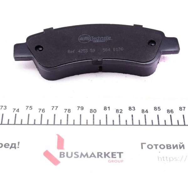 5040176 AUTOTECHTEILE Колодки гальмівні (задні) Fiat Ducato/Peugeot Boxer 06-