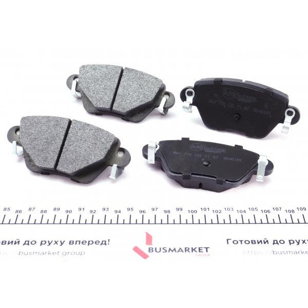 5040181 AUTOTECHTEILE Колодки гальмівні (задні) Renault Kangoo 4x4 01- (Bosch)