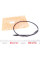 5040409 AUTOTECHTEILE Трос ручника (задній) Citroen Berlingo 08-