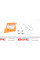 5040701 AUTOTECHTEILE Комплект пружинок колодок ручника Fiat Ducato 94-