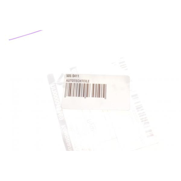 5050411 AUTOTECHTEILE Планка напрямна скла двері Fiat Doblo 01- (планка + заклепка)