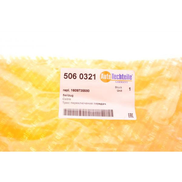 5060321 AUTOTECHTEILE Трос куліси Citroen Jumper/Peugeot Boxer 2.2D 06- ( 1115+1048mm)