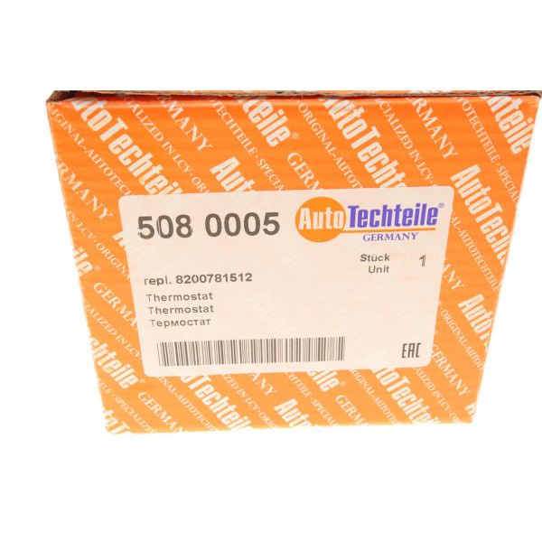 5080005 AUTOTECHTEILE Термостат Renault Trafic 2.0 DCI/Opel Vivaro 2.0 CDTI 06- (83°)