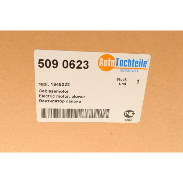 5090623 AUTOTECHTEILE Моторчик пічки Opel Combo 01-