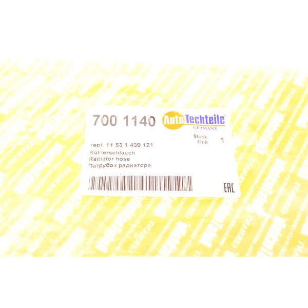 7001140 AUTOTECHTEILE Патрубок радіатора BMW X5 (E53) 4.4i/4.6is 00-03 M62