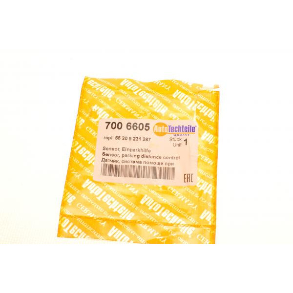 7006605 AUTOTECHTEILE Датчик паркування BMW X3 (E83)/X5 (E70)/X6 (E71/E72) 03- M52/M54/M57/N46/N52/N57