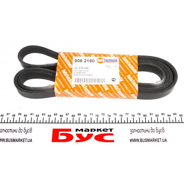 9062160 AUTOTECHTEILE Ремінь генератора MB Vito (W638) 2.2CDI (6PK2160)
