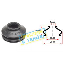 BG0150 BELGUM PARTS Пильовик опори кульовий рульового наконечника (20х38)