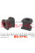 BG1318 BELGUM PARTS Втулка стабілізатора (переднього) MB Vito (W639) 03-09