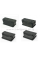 BG1322 BELGUM PARTS Комплект подушок ресори (передньої) MB Sprinter 96- (пластик)