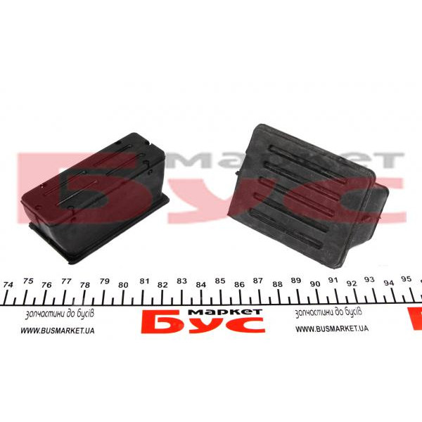 BG1322 BELGUM PARTS Комплект подушок ресори (передньої) MB Sprinter 96- (пластик)