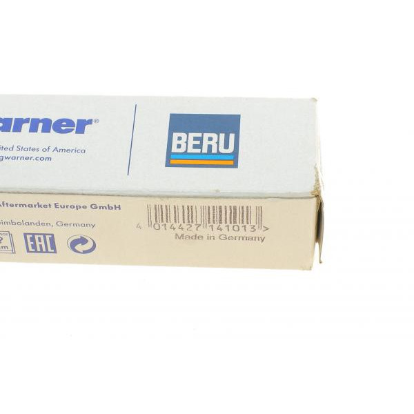 GE121A BERU Свічка розжарювання Ford Transit Connect/Peugeot Partner 1.5TDCi/1.6HDi/TDCi 10- (5V) M8x1.0 (L=112mm)