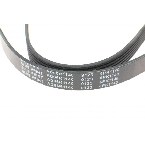 AD06R1140 BLUE PRINT Ремінь генератора VW Caddy/T5 1.9TDI/ Renault Trafic 1.9D/ Honda Jazz/ S2000 1.2-2.0 99- (6PK1140)
